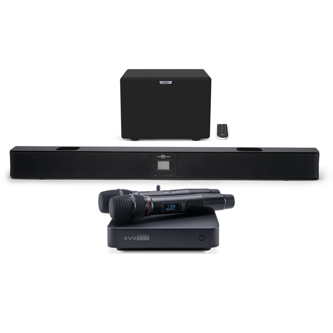караоке-комплект EVOBOX Plus + EvoSound Bar (саундбар с караоке) в Канаше