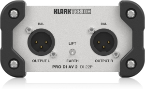 Klark Teknik DI 22P пассивный стерео директ-бокс в Канаше