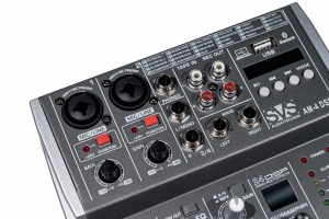 SVS Audiotechnik mixers AM-4 DSP Аналоговый микшерный пульт, 4-канала в Канаше